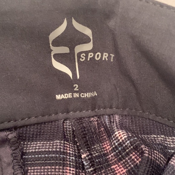 NWT  EP Sport  by EP Pro  Granite Multi Impressions Ladies Gray Plaid Go… - Picture 9 of 14